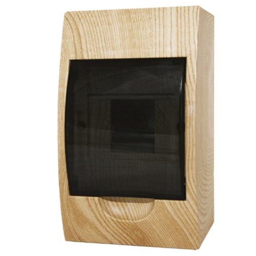 Бокс пластиковый EKF PROxima ЩРН-П-4 (200x112x92мм) IP41 светлое дерево  картинка 